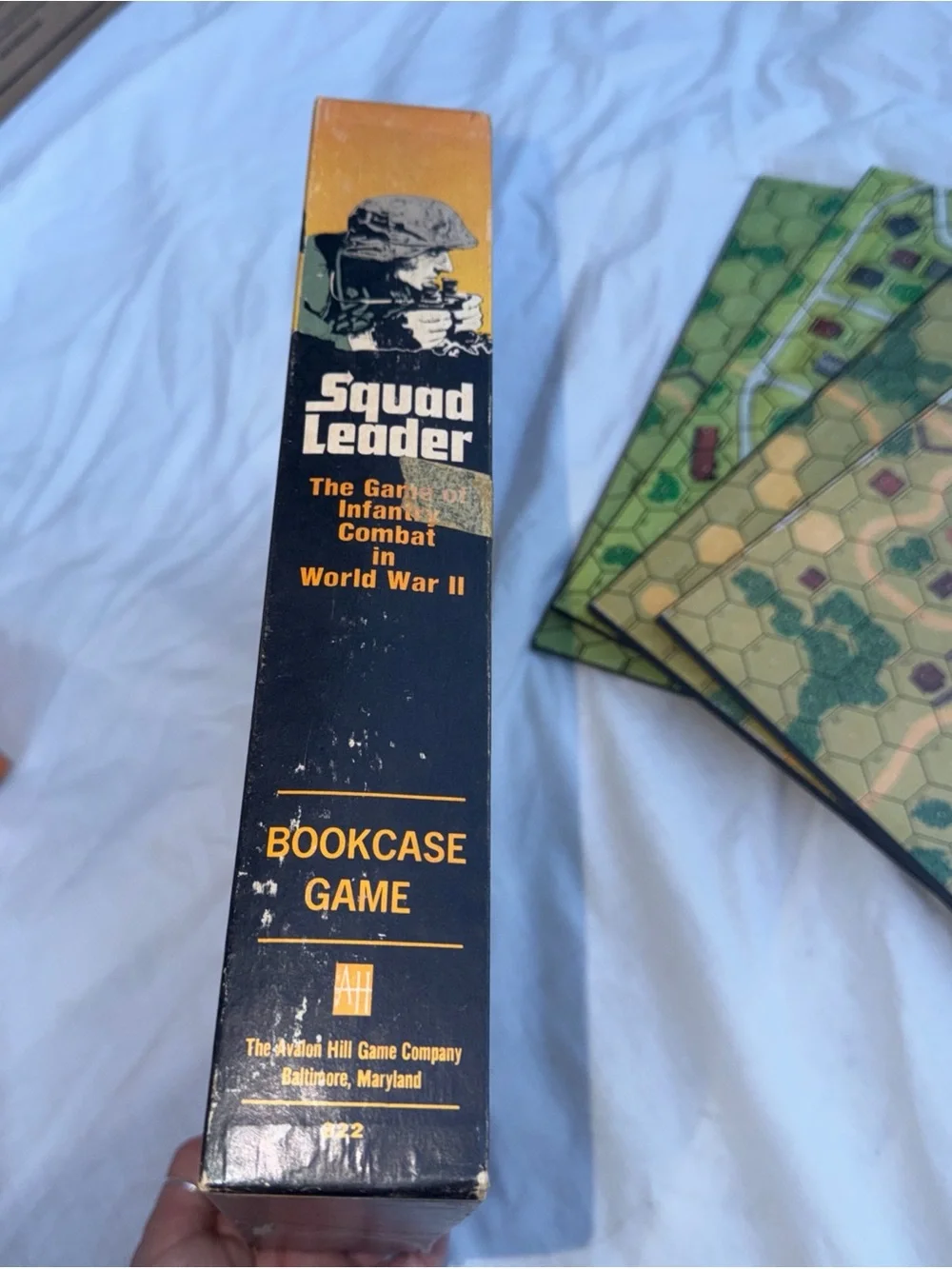 2nd ED Squad Leader Vintage 1977 The Game of Infantry Combat in WWII Board USA